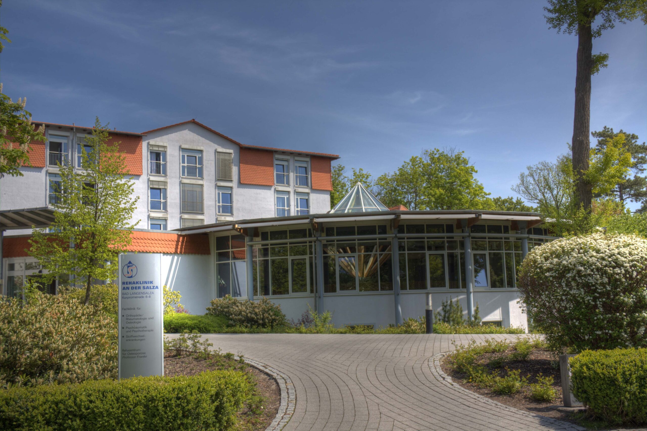 Die Celenus Reha-Klinik von außen